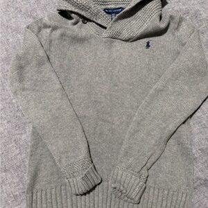 Women’s Ralph Lauren V-Neck Gray Shawl collar Sweater